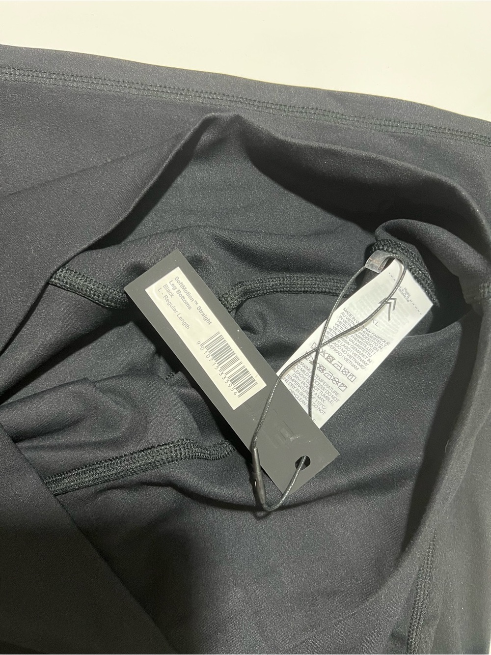 SOFTMOTION™ STRAIGHT LEG PANTS WITH white logo - L Reg Length - Picture 6 of 7